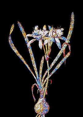 Stained Glass Daffodil