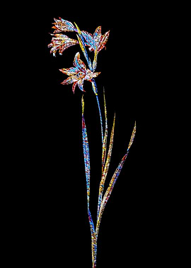 Stained Glass Botanical