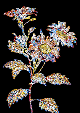 Stained Glass Botanical