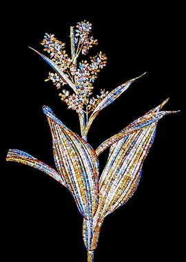 Prismatic Mosaic Botanical