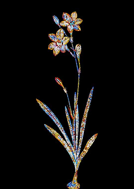 Prismatic Mosaic Botanical