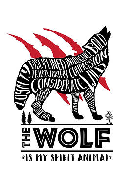 Wolf is my Spirit Animal