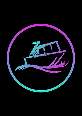 Neon Ship or Boat 11