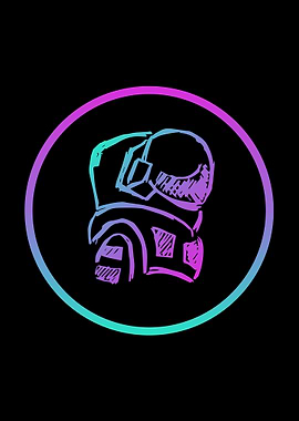Neon Astronaut 1