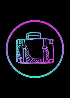 Neon Travel School Bag 8