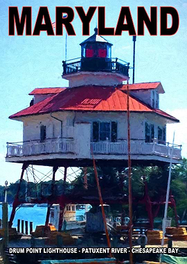 Maryland Drum Point Light