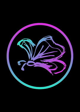 Neon Butterfly 13