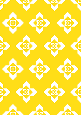 Thai texture in yellow