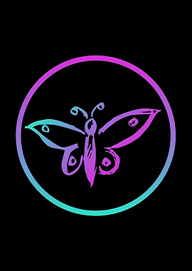 Neon Butterfly 2
