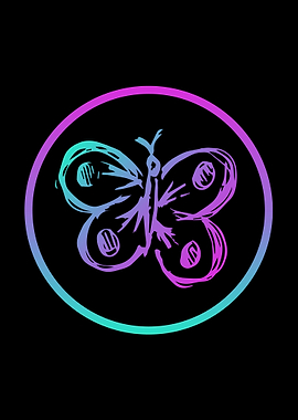 Neon Butterfly 17