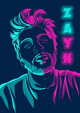 Zayn Siluet Illustration