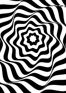 Op Art Black