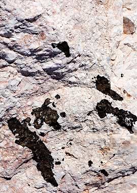 Sea rocks abstract macro