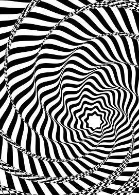 Op Art Black