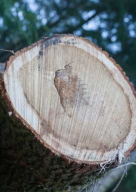 Wood macro trippy abstract