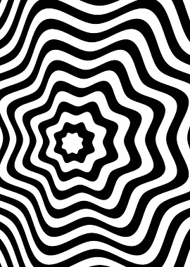 Op Art Black
