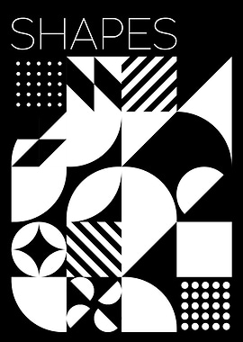 Black and White Shapes