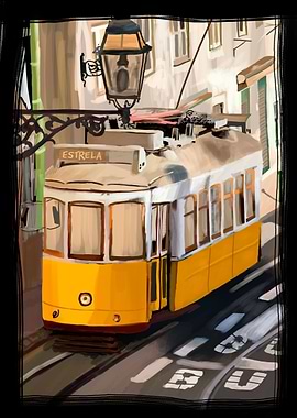 Lisbon tram