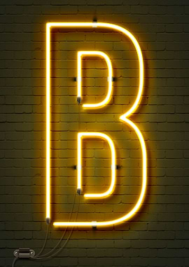 B
