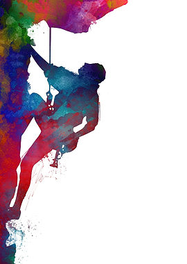 mountaineer sport art