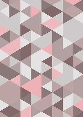 pastel triangles