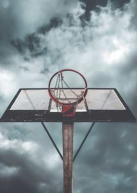Basketball Hoop clouds