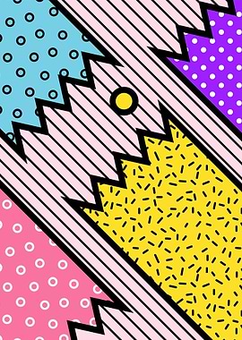 Memphis Pastel Pattern