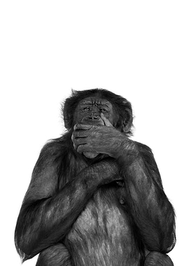 Speak no evil monkey