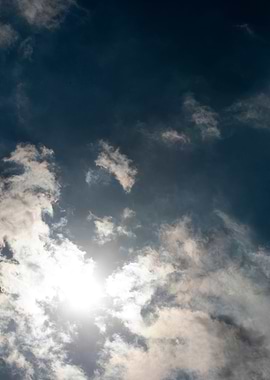 Sky with clouds fine art