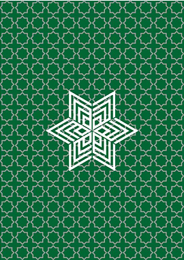 Allah Hexagonal Star