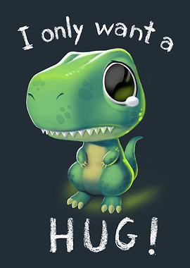 Free Hugs T-Rex