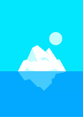 Floating Iceberg