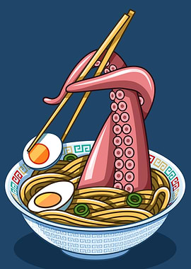 Ramen Octopus