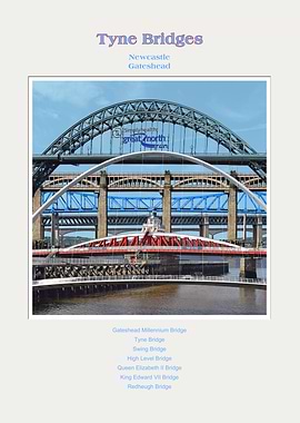 The Tyne Bridges