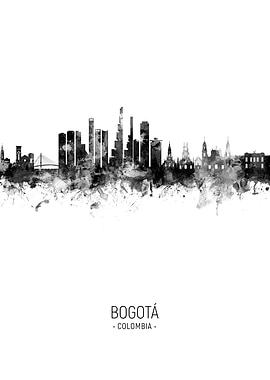 Bogota Colombia Skyline