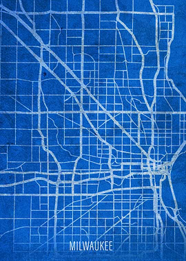 Milwaukee City Street Map