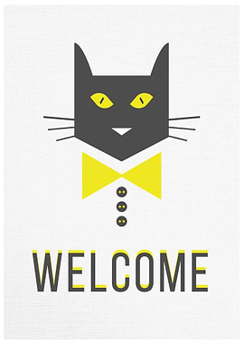 cat welcome