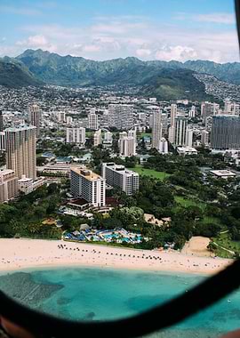 Aerial Honolulu