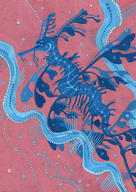 Leafy Sea Dragon Seahorse