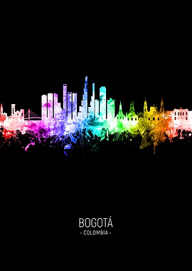 Bogota Colombia Skyline