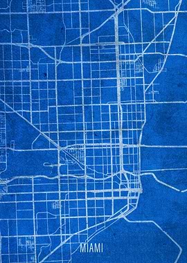 Miami Florida City Street