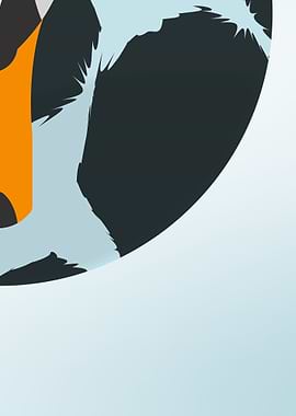 Abstract Swan bottom right