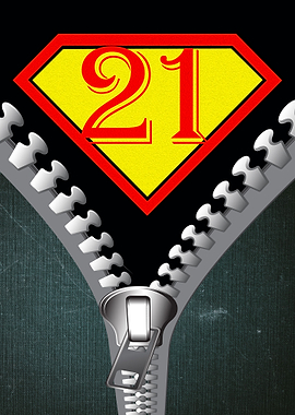 Number 21 twenty one