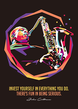 john coltrane popart