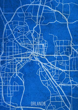 Orlando Florida City Map