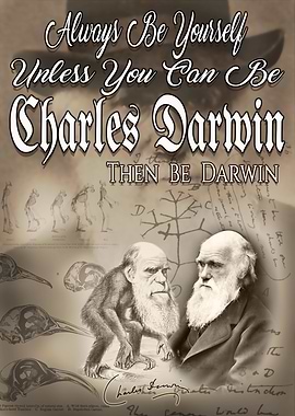 Be Charles Darwin