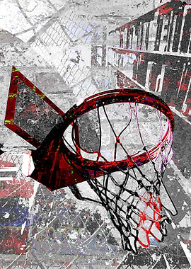 Basketball art city 5