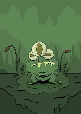 Three eyed frog