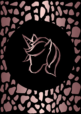 Rose Gold Unicorn 4