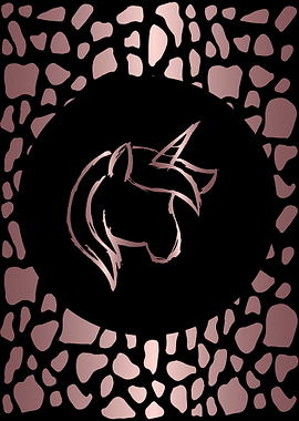 Rose Gold Unicorn 3